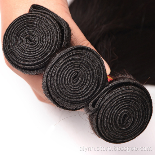 Wholesale Virgin Remy Brazilian Straight Hair Weave Bundles
